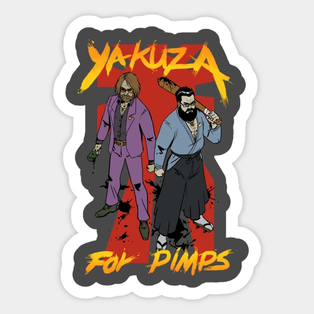 yakuza for pimps Sticker by Game Society Pimps